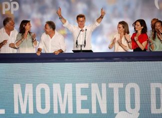 El Partido Popular de Feijóo gana las Elecciones Generales en Móstoles