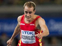 Se retira Ángel David Rodríguez, el “pájaro” de Móstoles en las pistas de atletismo