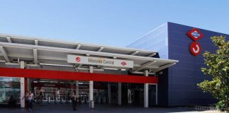 Trabajos de mantenimiento en la línea C-5 de Cercanías en Móstoles