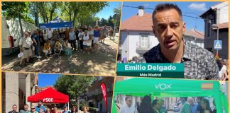 Último fin de semana de campaña electoral en Móstoles