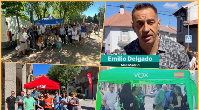 Último fin de semana de campaña electoral en Móstoles