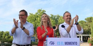 Días de intensa campaña electoral del PP en Móstoles