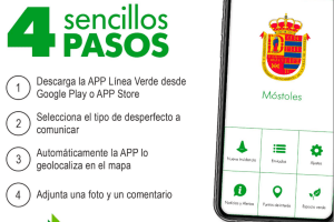 La nueva app del ayuntamiento para avisar sobre desperfectos en Móstoles