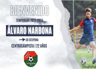 Álvaro Narbona se convierte en nuevo futbolista del CD Móstoles