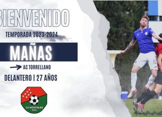 Mañas refuerza la delantera del CD Móstoles URJC