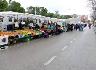 El mercadillo de Móstoles se traslada al recinto ferial antes de Fiestas