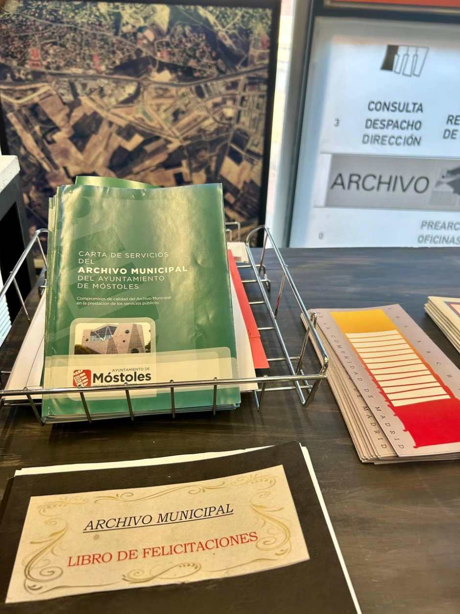 Móstoles pretende impulsar la digitalización del Archivo Municipal