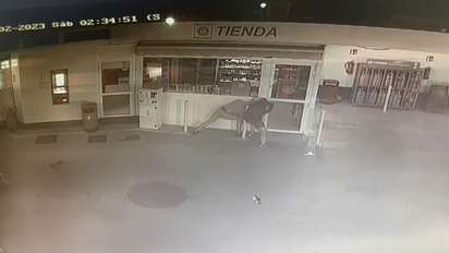 Robo violento en una gasolinera de Móstoles