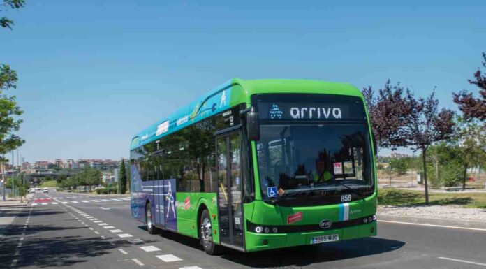 Arriva impulsa la electrificación del transporte en Móstoles