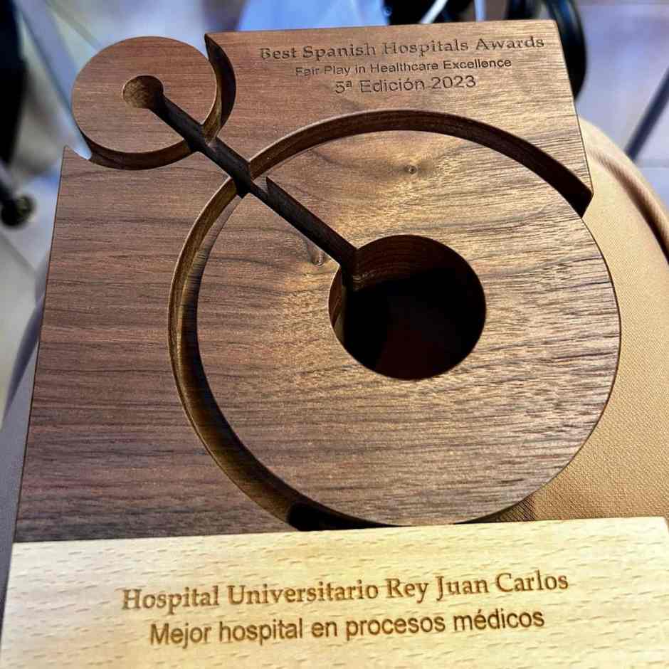 Los dos hospitales públicos de Móstoles galardonados en los premios BSH