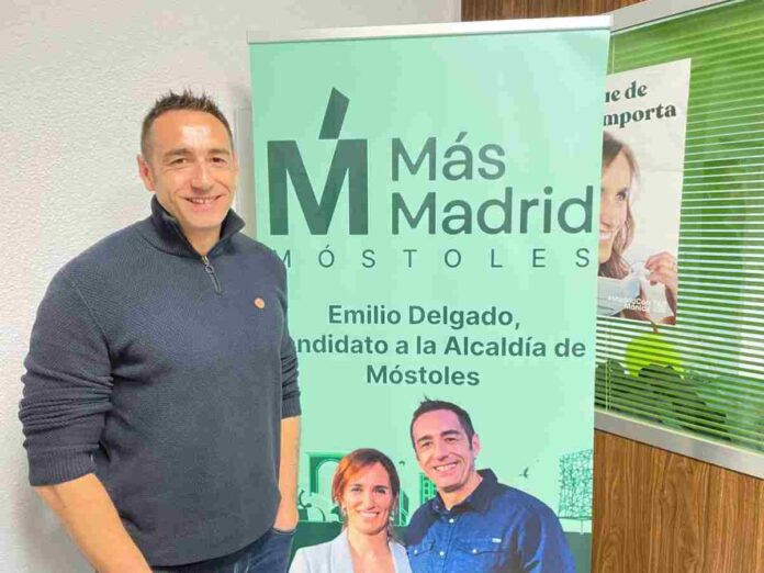 Emilio Delgado, portavoz de Más Madrid Móstoles, se convierte en adjunto en la Asamblea de Madrid