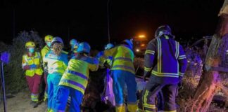 La prueba del pañuelo detrás de un accidente mortal en Móstoles