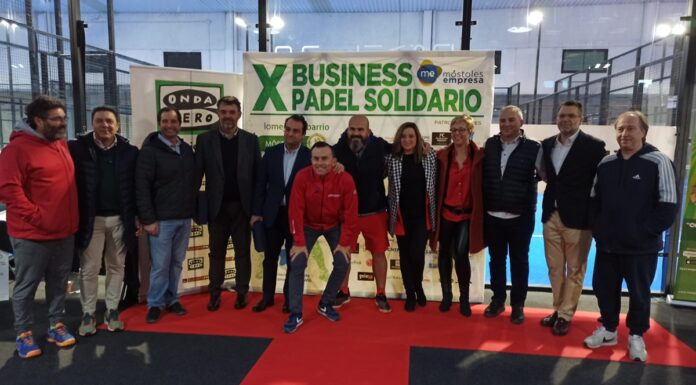 El XI Torneo de Padel Business Solidario es una realidad gracias a Móstoles Empresa