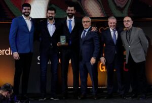 El mostoleño Fran Garridos premiado como mejor deportista del año