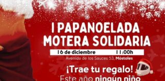 I Papanoelada Motera en Móstoles el próximo 16 de diciembre