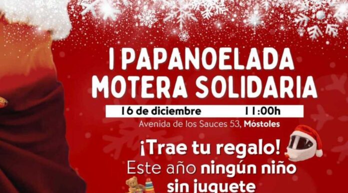I Papanoelada Motera en Móstoles el próximo 16 de diciembre
