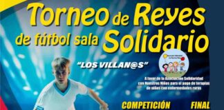 El año 2024 comenzará en Móstoles con “Los Villanos” organizando un Torneo de Fútbol Sala Solidario