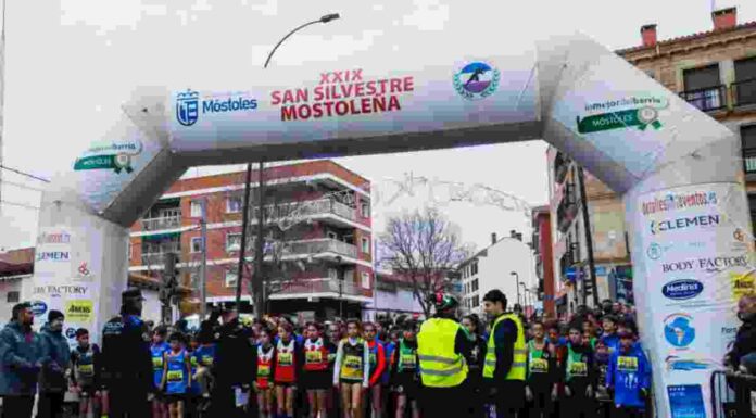 Éxito de participación en la San Silvestre de Móstoles