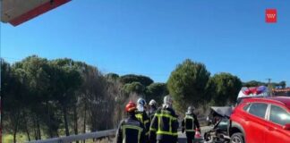 Los vecinos de Móstoles, afectados por un accidente que colapsa la A-5