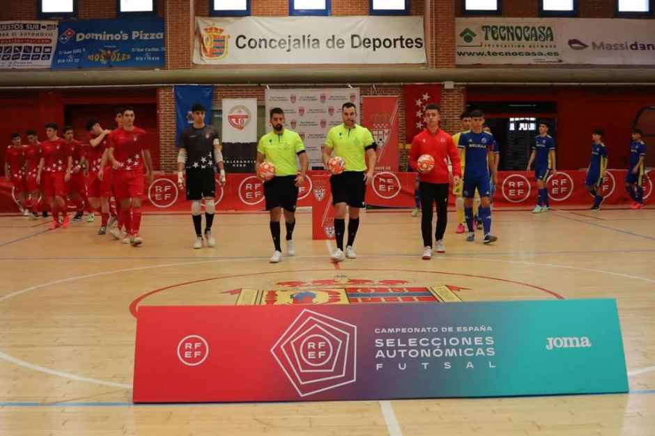 Móstoles acogerá el Campeonato de España de Selecciones Autonómicas de fútbol sala