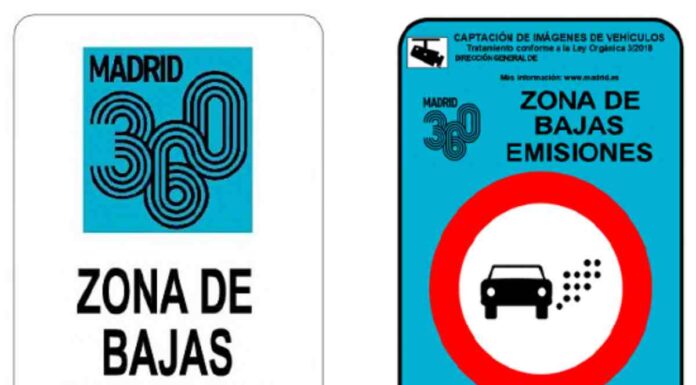 Los coches sin etiqueta de Móstoles se quedan sin entran en el centro de Madrid