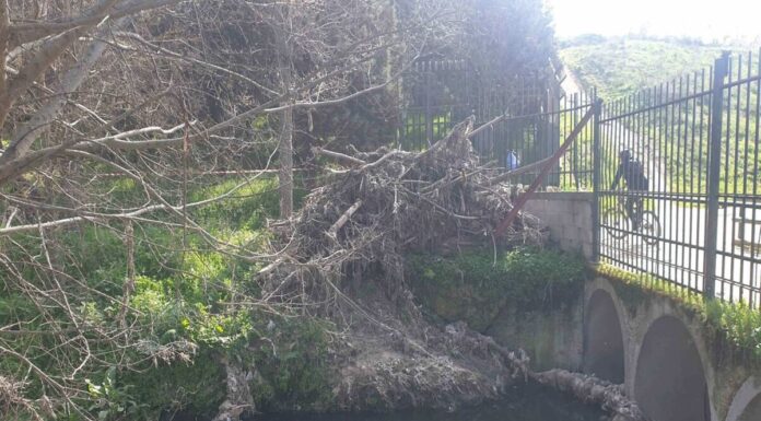 Los vecinos de Móstoles, preocupados por riesgo de derrumbe de un puente