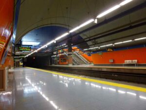La Línea 12 de Metro, cortada a su paso entre Alcorcón Central y Móstoles Central