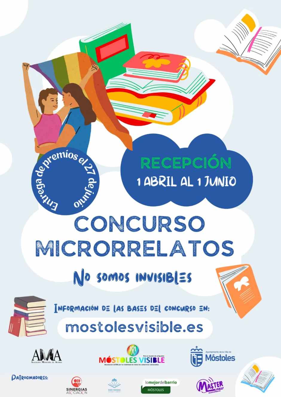 Concurso de Microrrelatos LGTBI en Móstoles ‘No Somos Invisibles’