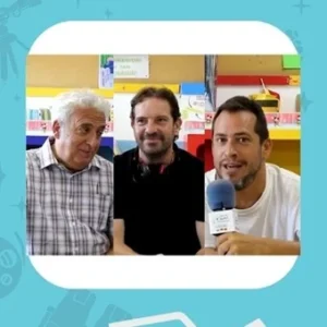 Entrevista a Leo Harlem, El Langui y Joaquín Mazón en el Eurocolegio Casvi