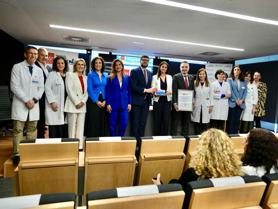 El Hospital Universitario Rey Juan Carlos de Móstoles es `Madrid Excelente´