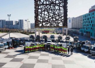 Móstoles galardonado con la Escoba de Platino en limpieza viaria