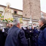 La Procesión del Encuentro no pudo procesionar por las calles de Móstoles