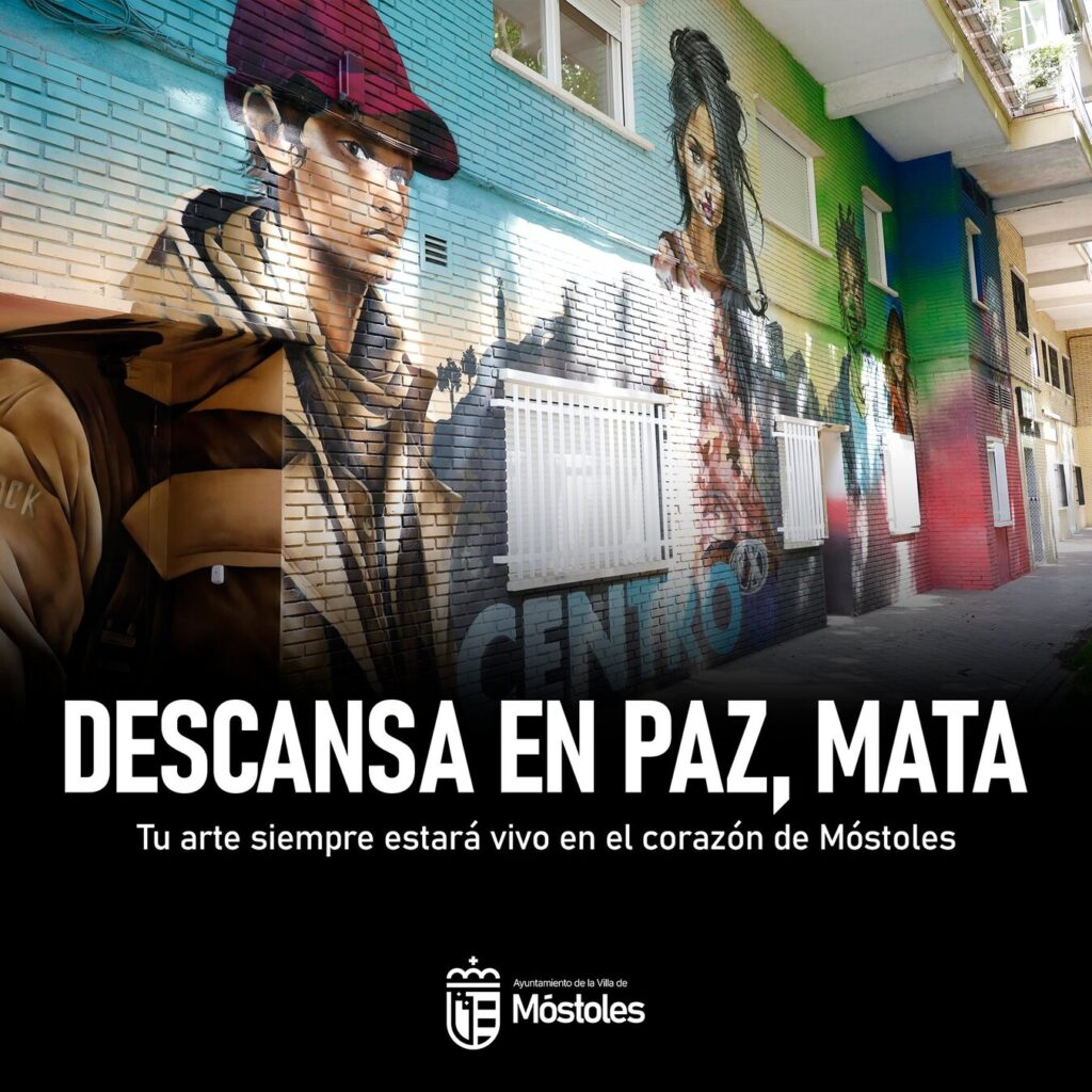Fallece Mata, referente del grafitti y arte urbano en Móstoles