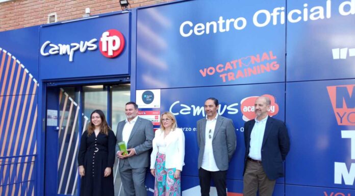 Inauguración de CampusFP en Móstoles dedicado a las nuevas tecnologías