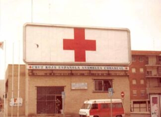 Parque en honor de Cruz Roja en Móstoles
