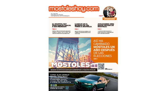 Periódico mostoleshoy - Mayo 2024, tu periódico de Móstoles