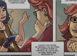 Cartas y comics desde Móstoles para que los más peques sepan que van a hacer en un juicio