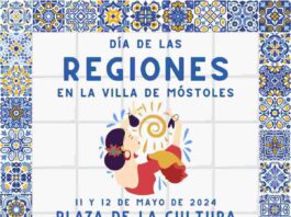 El 11 y 12 de mayo Móstoles celebra el Día de las Regiones