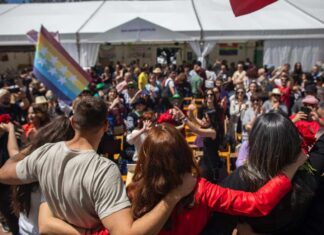 Durante las Fiestas del 2 de Mayo de Móstoles también se hace política