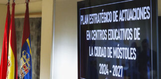 Presentado el Plan Estratégico de Actuaciones en centros educativos de Móstoles