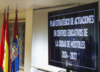 Presentado el Plan Estratégico de Actuaciones en centros educativos de Móstoles