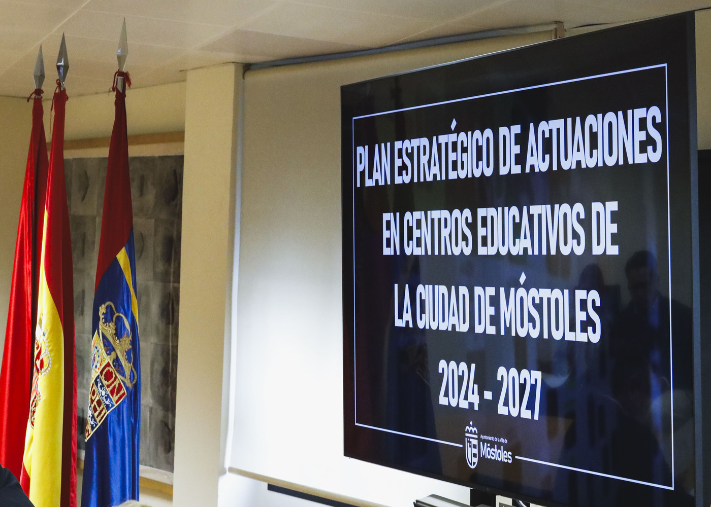 Presentado el Plan Estratégico de Actuaciones en centros educativos de Móstoles