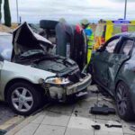Accidente múltiple en Móstoles en plena Operación Salida