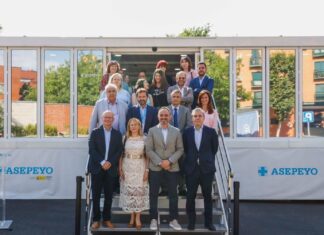 El alcalde de Móstoles inaugura la unidad móvil Ruta 151 de ASEPEYO