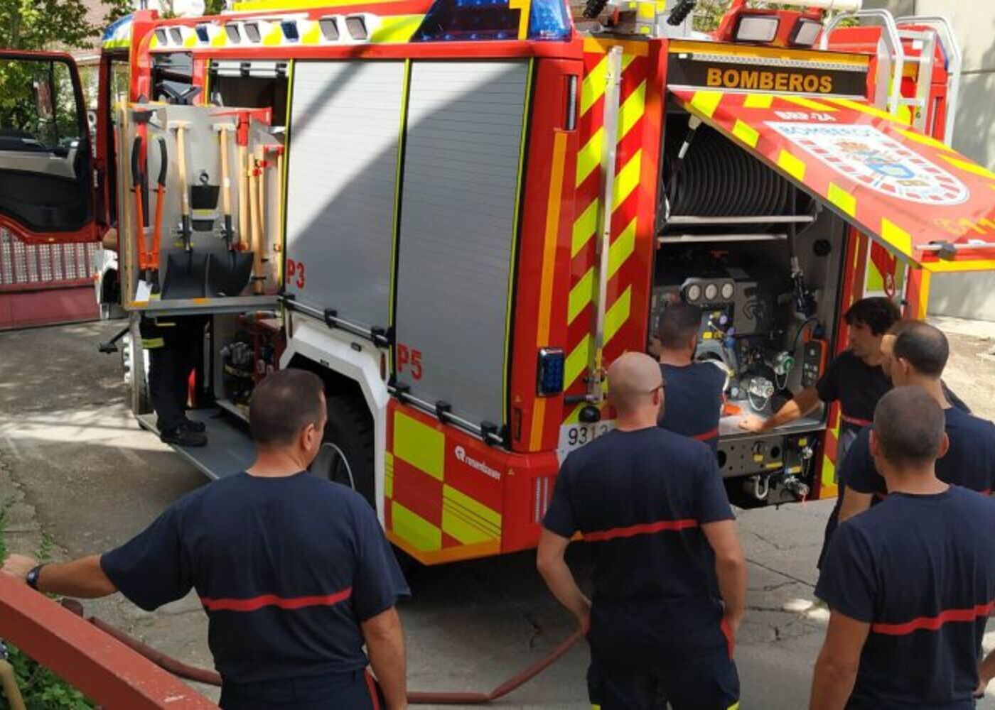 Bombero de Móstoles en huelga de hambre para recuperar su plaza