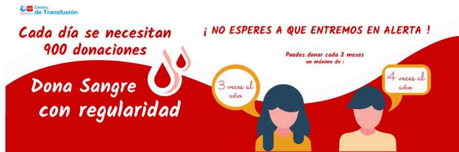 Este 4 de junio Maratón de Donación de Sangre en el Hospital Universitario de Móstoles