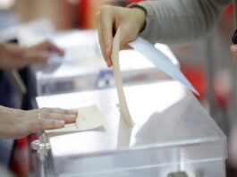 La reacción de los partidos a los resultados de elecciones europeas en Móstoles