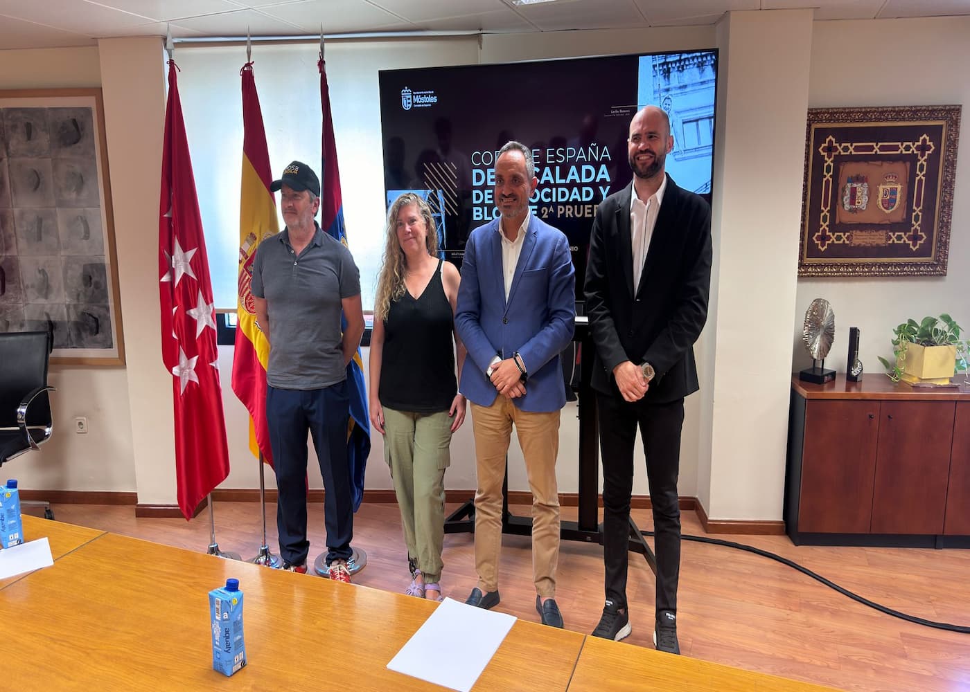 Móstoles se prepara para la II prueba de la Copa de España de Escalada de Velocidad y Bloque