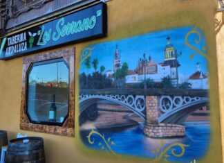 La Taberna Andaluza Los Serrano, premiada en la I Feria de Abril de Móstoles