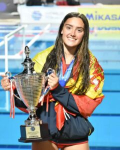 Daniela Pajares, la vecina de Móstoles se proclama campeona del mundo de waterpolo sub-16